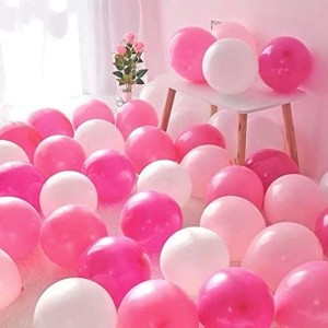 Happy Birthday Decoration Combo Set - 20 Pcs. Metallic Balloons, 1 Star Foil Balloons, 13 Pcs. Birthday Banner, 2 Pcs. Foil Curtain Party Backdrop Kit for Celebrations and Events (Pink) Happy Birthday Decoration Combo Set - 20 Pcs. Metallic Balloons, 1 Star Foil Balloons, 13 Pcs. Birthday Banner, 2 Pcs. Foil Curtain Party Backdrop Kit for Celebrations and Events (Pink)