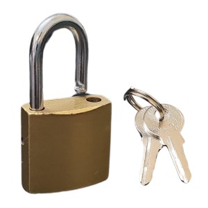 HiTechMart Heavy-Duty 4 ft Metal Chain with Mini 2 cm Padlock & Keys – Security Lock Chain for Multi-Purpose Use
