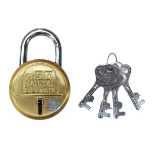 Hitech Sales Locks I HISTO NAU – TAL 6 Levers with 4 Keys I Durable and Secure Padlock for Main Door, Home, Office, and Outdoor | Brass Finish Hitech Sales Locks I HISTO NAU – TAL 6 Levers with 4 Keys I Durable and Secure Padlock for Main Door, Home, Office, and Outdoor | Brass Finish