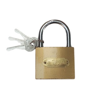Brass Square Lock (KAIZING) with 3 Keys, Durable and Secure Lock for Home, Office, and Outdoor Use