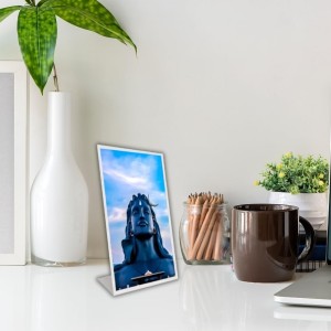 Car Desk/Table Top AdiyogiShiva Acrylic L-Style Photo Stand - 2.5x3.5 Inches, Compact And Stylish Spiritual Display (F6710) Car Desk/Table Top AdiyogiShiva Acrylic L-Style Photo Stand - 2.5x3.5 Inches, Compact And Stylish Spiritual Display (F6710)
