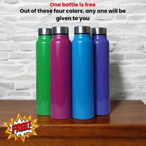 Hi Tech Sales Double Layer Lunch Box with Handle Insulated Food Storage Container for Home, Office, or Travel – Color May Vary and Stainless Steel Water Bottle 1000 ml Free Hi Tech Sales Double Layer Lunch Box with Handle Insulated Food Storage Container for Home, Office, or Travel – Color May Vary and Stainless Steel Water Bottle 1000 ml Free