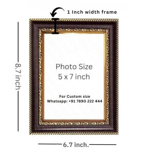 5x7 Inch Blank Photo Frame for Wall Decoration | Photo Frame for Home & Office Decor | Picture Frame for Table or Wall Display | Stylish Frame for Photos, Memories & Gifts 5x7 Inch Blank Photo Frame for Wall Decoration | Photo Frame for Home & Office Decor | Picture Frame for Table or Wall Display | Stylish Frame for Photos, Memories & Gifts