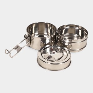 Stainless Steel Lunch Box 1 0 X 10 cm, 2 Containers Stainless Steel Lunch Box 1 0 X 10 cm, 2 Containers