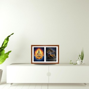 Agni deva and vishnu Photo Frame - 13x17Inches - Spiritual Artwork for Home Decor, Puja Room and Office Decoration Agni deva and vishnu Photo Frame - 13x17Inches - Spiritual Artwork for Home Decor, Puja Room and Office Decoration