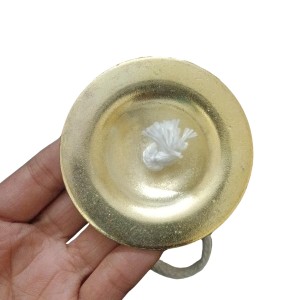 HiTechMart Handcrafted Brass Manjeera – 6.5cm Indian Classical Musical Instrument for Bhajan, Kirtan, Puja – Traditional Cymbals with Clear, Resonant Sound – 106g Lightweight with Durable String HiTechMart Handcrafted Brass Manjeera – 6.5cm Indian Classical Musical Instrument for Bhajan, Kirtan, Puja – Traditional Cymbals with Clear, Resonant Sound – 106g Lightweight with Durable String