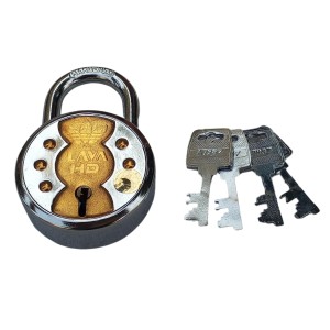 Hitech Sales Heavy-Duty Hardened Steel Padlock with 4 Keys, Brass Body (Lava HD) Durable Lock for Home, Office, and Outdoor Use Hitech Sales Heavy-Duty Hardened Steel Padlock with 4 Keys, Brass Body (Lava HD) Durable Lock for Home, Office, and Outdoor Use