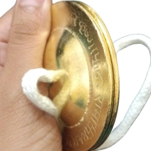 HiTechMart Handcrafted Brass Manjeera – 6.5cm Indian Classical Musical Instrument for Bhajan, Kirtan, Puja – Traditional Cymbals with Clear, Resonant Sound – 106g Lightweight with Durable String HiTechMart Handcrafted Brass Manjeera – 6.5cm Indian Classical Musical Instrument for Bhajan, Kirtan, Puja – Traditional Cymbals with Clear, Resonant Sound – 106g Lightweight with Durable String