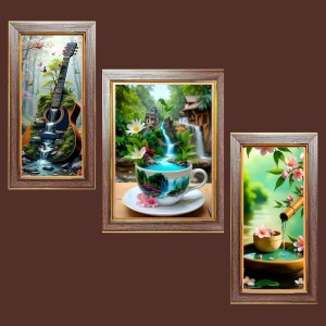 3-Pack A Glimpse of Eternity Photo Frames - 2 Pieces 12x19 Inch & 1 Piece 16x19 Inch - Rustic Wall Art for Home & Office Decor - Botanical Wall Hanging for Living Room, Bedroom, or Workspace 3-Pack A Glimpse of Eternity Photo Frames - 2 Pieces 12x19 Inch & 1 Piece 16x19 Inch - Rustic Wall Art for Home & Office Decor - Botanical Wall Hanging for Living Room, Bedroom, or Workspace