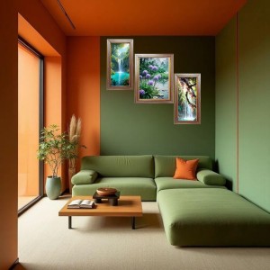 3-Pack Majestic nature Photo Frames - 2 Pieces 8x15 Inch & 1 Piece 12x15 Inch - Rustic Wall Art for Home & Office Decor - Botanical Wall Hanging for Living Room, Bedroom, or Workspace 3-Pack Majestic nature Photo Frames - 2 Pieces 8x15 Inch & 1 Piece 12x15 Inch - Rustic Wall Art for Home & Office Decor - Botanical Wall Hanging for Living Room, Bedroom, or Workspace