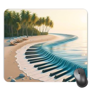 Customized Piano in Sea Picture Sublimation Mouse Pad | 8 X 7.5 Inch | Smooth Cloth Surface | Non-Slip Rubber Base | Personalized Mousepad for Laptop & Desktop (F17363) Customized Piano in Sea Picture Sublimation Mouse Pad | 8 X 7.5 Inch | Smooth Cloth Surface | Non-Slip Rubber Base | Personalized Mousepad for Laptop & Desktop (F17363)