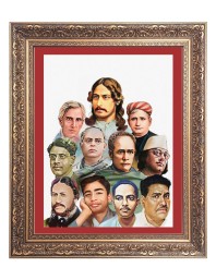 Best Authors Of Bengal Big Photo Frame - 20x24 Inches for Home & Office Decoration