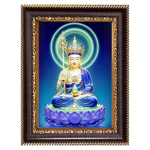 Buddhism Digital Print Photo 6.7x8.7 inches (I6090) - Vibrant Religious Wall Art for Home or Office Decor.