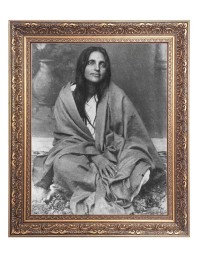Sri Ma Anandamayi Big Photo Frame - 18x22 Inches for Home & Office Decoration