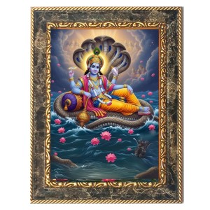 Lord vishnu Digital Print Photo 12.7x14.7 inches (I6100) - Vibrant Religious Wall Art for Home or Office Decor. Lord vishnu Digital Print Photo 12.7x14.7 inches (I6100) - Vibrant Religious Wall Art for Home or Office Decor.
