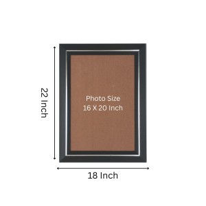 Penguins Photo Wall & Table Frame | 18x22 Inch Black Designer | Perfect For Gifting & Home Decor (F9638)