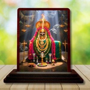 Car Desk/Table Top Arulmigu Annamalaiyar(Lord Shivaa) Wooden Photo Stand 3x4 Inches, Compact & Stylish Spiritual Display For Car, Home & Office (Pack Of 1) (F14315) Car Desk/Table Top Arulmigu Annamalaiyar(Lord Shivaa) Wooden Photo Stand 3x4 Inches, Compact & Stylish Spiritual Display For Car, Home & Office (Pack Of 1) (F14315)