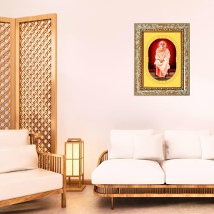 Sant Dnyaneshwar Spiritual Guru Digital Photo In Designer Frame, Size 12x18 Inch | Hindu Religious Picture For Home Temple, Office & Gift | Wall Art & Pooja Decor (F10417) Sant Dnyaneshwar Spiritual Guru Digital Photo In Designer Frame, Size 12x18 Inch | Hindu Religious Picture For Home Temple, Office & Gift | Wall Art & Pooja Decor (F10417)