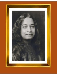 Paramahansa Yogananda. Golden Photo Frame - 16x20 Inches | Elegant Wooden Frame For Home, Office & Temple Decoration | Spiritual Wall & Table Decor And Gift Item (F9468)