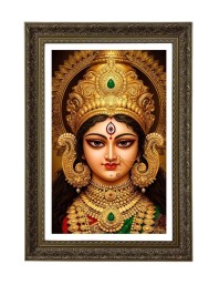 Maa Durga Big Photo Frame - 20x28 Inches For Home,Temple & Office Decoration (F11071)