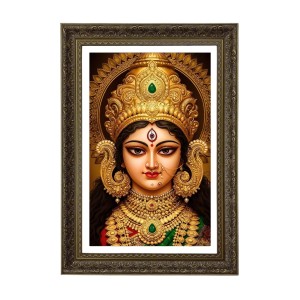 Maa Durga Big Photo Frame - 20x28 Inches For Home,Temple & Office Decoration (F11071)