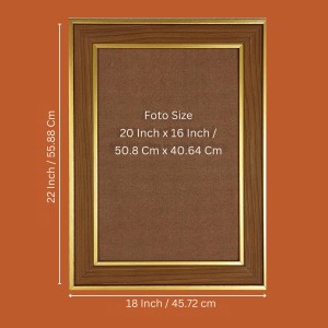 Radha And Krishna Photo Frame 18x22 Inches-Brown Wooden Frame For Home, Office & Temple Decoration And Gifting (F6481) Radha And Krishna Photo Frame 18x22 Inches-Brown Wooden Frame For Home, Office & Temple Decoration And Gifting (F6481)
