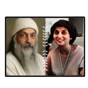 Acharya Rajneesh (Oshoo) &Maa Anand Sheela Laminated Photo - 7x9 Inches, Divine Blessings For Home & Office And Temple Decoration (F16173) Acharya Rajneesh (Oshoo) &Maa Anand Sheela Laminated Photo - 7x9 Inches, Divine Blessings For Home & Office And Temple Decoration (F16173)
