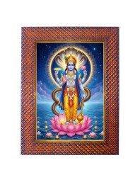 Lord Shiva Photo Frame Religious Wall & Table Decor Frame | Lord Shiva Spiritual Photo Frame For Home, Temple & Office | Decorative Hindu God & Goddess Frame (Pack Of 1) (F17971)