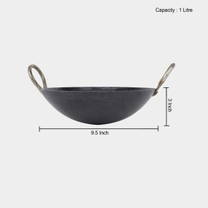 1 L Iron Kadhai - (M1417) 1 L Iron Kadhai - (M1417)
