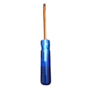 Flat Head Screwdriver with Blue Handle – Durable Steel Shaft, Precision Slotted magnetic & hardened Screw Driver for Home, DIY & Professional Use Flat Head Screwdriver with Blue Handle – Durable Steel Shaft, Precision Slotted magnetic & hardened Screw Driver for Home, DIY & Professional Use
