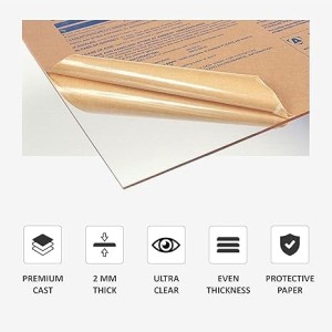 HiTechMart Acrylic Sheet 3mm Clear – Transparent Acrylic Glass Sheet for Painting, Art & Craft, DIY Projects, Signage, Office, Wedding Decorations, Photo Frames, School Use (4x6 inch - Pack of 1) HiTechMart Acrylic Sheet 3mm Clear – Transparent Acrylic Glass Sheet for Painting, Art & Craft, DIY Projects, Signage, Office, Wedding Decorations, Photo Frames, School Use (4x6 inch - Pack of 1)