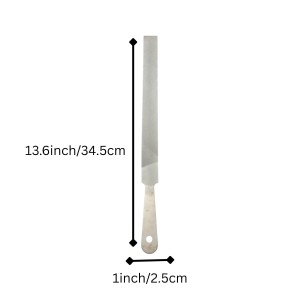 Stainless Steel Flat Hand File | Metal Filing Tool for Wood, Iron & Plastic | Durable Manual File Tool Stainless Steel Flat Hand File | Metal Filing Tool for Wood, Iron & Plastic | Durable Manual File Tool