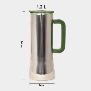 1.2 L Stainless Steel Jug, 9 X 24 cm (Pack of 1) 1.2 L Stainless Steel Jug, 9 X 24 cm (Pack of 1)