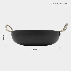 2.5 L Iron Kadhai - (M1415) 2.5 L Iron Kadhai - (M1415)