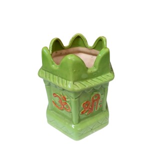 Tulsi Planter Garden Decorative Pot Ghamla for Home Outdoor Indoor Balcony Terrace Decoration. (Green) Tulsi Planter Garden Decorative Pot Ghamla for Home Outdoor Indoor Balcony Terrace Decoration. (Green)