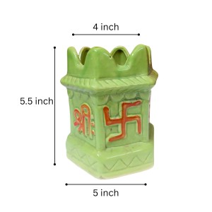 Tulsi Planter Garden Decorative Pot Ghamla for Home Outdoor Indoor Balcony Terrace Decoration. (Green) Tulsi Planter Garden Decorative Pot Ghamla for Home Outdoor Indoor Balcony Terrace Decoration. (Green)