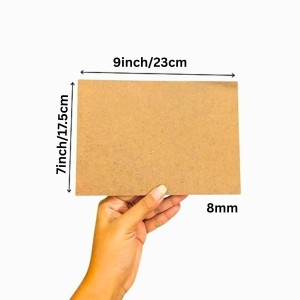 8mm MDF Boards for DIY Arts & Crafts (Pack of 4) | Premium Wood MDF Sheets for Painting, Resin Art, Fluid Art, Pyrography & Lamination | Smooth Surface Craft Boards. (7x9 inch) 8mm MDF Boards for DIY Arts & Crafts (Pack of 4) | Premium Wood MDF Sheets for Painting, Resin Art, Fluid Art, Pyrography & Lamination | Smooth Surface Craft Boards. (7x9 inch)