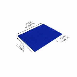 Hitech Sales, Premium Non-Slip Door Mat for Indoor & Outdoor Use – Water-Absorbent and Easy to Clean (Blue) Hitech Sales, Premium Non-Slip Door Mat for Indoor & Outdoor Use – Water-Absorbent and Easy to Clean (Blue)