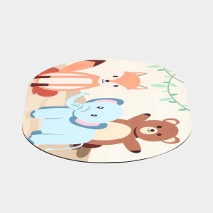 Home Beautiful Anti-Skid Beige Polyester Bath Mat Home Beautiful Anti-Skid Beige Polyester Bath Mat