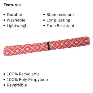 Hitech Sales Multipurpose Foldable Poly Propylene Mat (Chatai) Stain Resistant, Reversible, use in Living, Bed, Kids, Prayer Room, Garden, Ideal for Picnics, Beaches etc(3 x 5 Feet Rectangular) Hitech Sales Multipurpose Foldable Poly Propylene Mat (Chatai) Stain Resistant, Reversible, use in Living, Bed, Kids, Prayer Room, Garden, Ideal for Picnics, Beaches etc(3 x 5 Feet Rectangular)