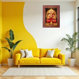 Saint Tukaram Photo Frame 13X17 Inch Religious Wall & Table Decor Frame | Saint Tukaram Spiritual Photo Frame For Home, Temple & Office | Decorative Hindu God & Goddess Frame (Pack Of 1) (F18410)