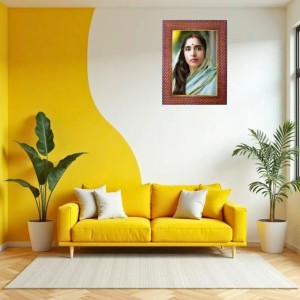 Guru Ravidas Ji Photo Frame Religious Wall & Table Decor Frame | Guru Ravidas Ji Spiritual Photo Frame For Home, Temple & Office | Decorative Hindu God & Goddess Frame (Pack Of 1) (F182