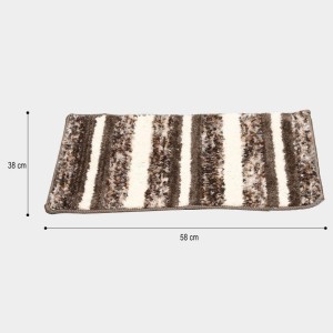 Home Beautiful Anti-Skid Beige Polyester Door Mat Home Beautiful Anti-Skid Beige Polyester Door Mat