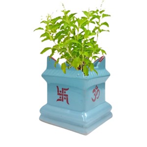Tulsi Tree Planter Pot Indoor Outdoor Sacred Basil Plant Holder Decorative Eco-Friendly Durable Lightweight Tulsi Tree Planter Pot Indoor Outdoor Sacred Basil Plant Holder Decorative Eco-Friendly Durable Lightweight
