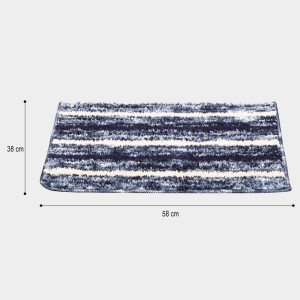 Home Beautiful Anti-Skid Blue Polyester Door Mat Home Beautiful Anti-Skid Blue Polyester Door Mat