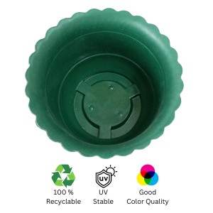 HitechMart Large Flower Pots (8''H x 10''W) – Stylish Planters for Indoor & Outdoor Plants, Succulents, and Herbs HitechMart Large Flower Pots (8''H x 10''W) – Stylish Planters for Indoor & Outdoor Plants, Succulents, and Herbs