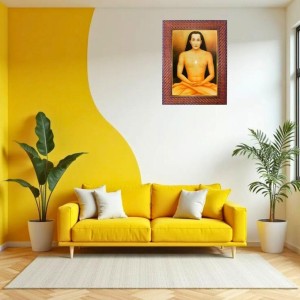 Lord Parshurama Photo Frame 17X21 Inch Religious Wall & Table Decor Frame | Lord Parshurama Spiritual Photo Frame For Home, Temple & Office | Decorative Hindu God & Goddess Frame (Pack Of 1) (F183