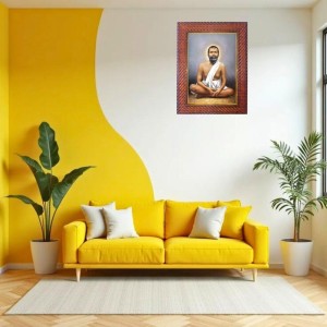 Sri Sarada Devi Photo Frame 21X25 Inch Religious Wall & Table Decor Frame | Sri Sarada Devi Spiritual Photo Frame For Home, Temple & Office (F18266X21X25)