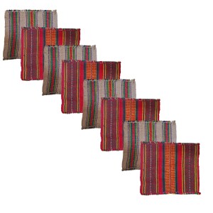 Hitech Sales Handmade Cotton Jute Aasan Mat for Pooja – Traditional Indian Prayer Mats with Multicolor Stripes – Recycled Fabric Woven Floor Mats for Meditation, Temple, or Home Use (8) Hitech Sales Handmade Cotton Jute Aasan Mat for Pooja – Traditional Indian Prayer Mats with Multicolor Stripes – Recycled Fabric Woven Floor Mats for Meditation, Temple, or Home Use (8)