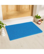 Hitech Sales, Premium Non-Slip Door Mat for Indoor & Outdoor Use – Water-Absorbent and Easy to Clean (Blue)